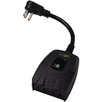 CCI 50049 Outlet Outdoor Wi-Fi, 15 A, 125 V, Black