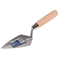 Vulcan DYT71223L Brick Trowel, 5.5 in L Blade, 2.75 in W Blade, Steel Blade, Ergonomic Handle