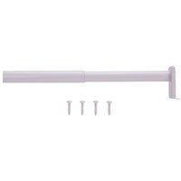 Prosource 21012PHX-PS Adjustable Closet Rod, 18 to 30 in L, Steel