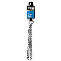 PetEdge 12916 Choke Chain Collar, 16 in L Collar, 2.5 mm W Collar