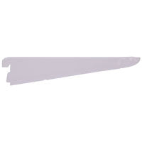 ProSource 25206PHL-PS Dual Track Shelf Bracket, 132 lb/Pair, 9 in L, 2 in H, Steel, White