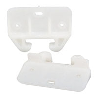 US Hardware WP-8813C Drawer Guide, Plastic, White