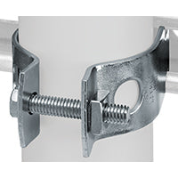 SuperStrut Z702 3EG-10 Pipe Clamp, Steel, Electro-Galvanized