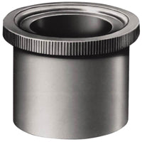 Carlon E950KJ-CAR Conduit Bushing, 2-1/2 x 2 in Bell x Spigot, 70.6 mm Dia, 54.1 mm L, PVC, Gray