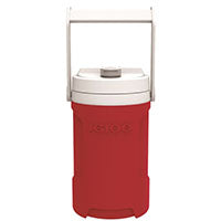 IGLOO Latitude 31285 Beverage Bottle, 0.5 gal Capacity, 10 in L, 6 in W, 6 in H, Red