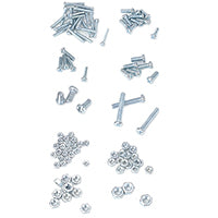 ProSource JL821033L Bolt and Nut Set, Zinc Plated, 100-Piece