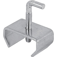 Prime-Line U 9005 Rail Clamp, Steel, Zinc