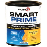 ZINSSER Smart Prime 249727 Primer, White, 1 qt