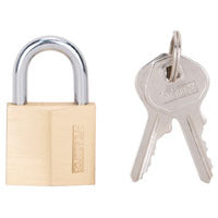 ProSource Padlock, Keyed Alike Key, Standard Shackle, 3/16 (4.8) in (mm) Dia Shackle, Steel Shackle