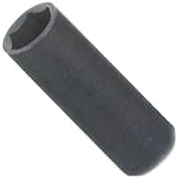 Vulcan MT6580147 Deep Impact Socket, 17 mm Socket, Black Phosphate