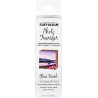 RUST-OLEUM SPECIALTY 350215 Photo Transfer, Gloss, 8 oz, Bottle