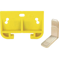 Prime-Line R 7154 Drawer Track Guide Kit, Plastic, Yellow