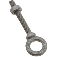 National Hardware N245-100 Eye Bolt, 5/16-18 Thread, 2-1/8 in L Thread, 5/8 in ID x 1-1/8 in OD Dia Eye