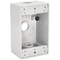 BOX OUTLET AL 2-3/4X4-1/2X2IN