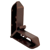 Prime-Line PL 15767 Screen Frame Corner, Plastic, Bronze, For: Pella Screen Frames