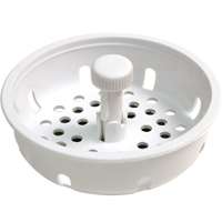 Danco 86792 Basket Strainer, 3-1/4 in Dia, Plastic, For: 3-1/4 in Drain Opening Sink