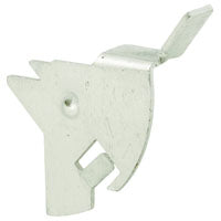 Make-2-Fit PL 14674 Knife Latch, Aluminum, Mill