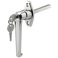 Prime-Line GD 52123 L-Locking Handle, 5/16 in L Shaft, Zinc, Chrome