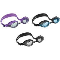 INTEX 55691 Swim Goggles, Silicone Frame