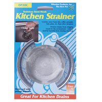 STRAINER SINK KITCHEN MESH SS