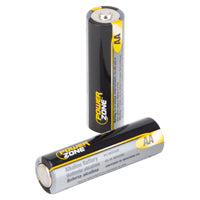 PowerZone LR6-4P-DB Battery, 1.5 V Battery, AA Battery, Alkaline, Manganese Dioxide, Potassium Hydroxide and Zinc