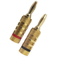 Zenith AM1004BP RCA Banana Plug, Gold