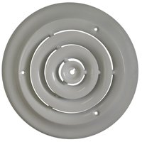 ProSource SRSD06 Round Ceiling Diffuser, White