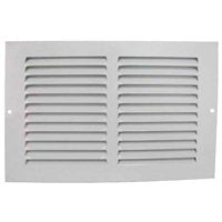 ProSource 1RA1006 Air Return Grille, 10 in L x 6 in W, White