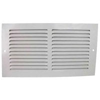 ProSource 1RA1206 Air Return Grille, 12 in W x 6 in L, White