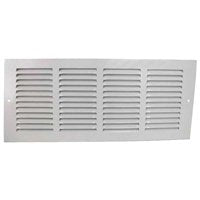 ProSource 1RA1406 Air Return Grille, 14 in L x 6 in W, White