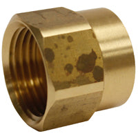 Plumb Pak PP850-64 Hose Adapter, 3/4 x 3/4 in, FHT x FIP, Brass, For: Garden Hose