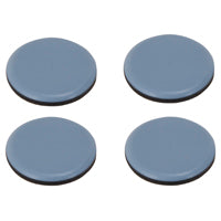 ProSource FE-50102-PS Furniture Glide, PTFE, Blue, Blue, 2 x 2 x 7/32 in Dimensions