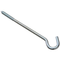 National Hardware 2156BC Series N221-002 Screw Hook, 3/8 in Opening, 10 in L, Steel, Zinc