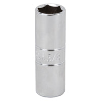 Vulcan MT6511836 Drive Socket, 5/8 in Socket, 1/2 in Drive, 6-Point, Chrome Vanadium Steel, Chrome