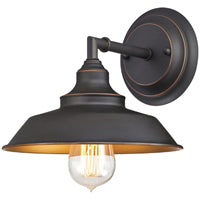 Westinghouse 6344800 Wall Fixture, 120 V, 1-Lamp, LED Lamp, Oil-Rubbed Bronze Fixture