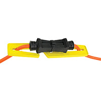 PowerZone ORCACDL01 Cord Lock, Black & Yellow