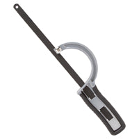 Vulcan H-2113 Mini Hacksaw, 12 in L Blade, 18 TPI, Steel Blade, 1-1/4 in D Throat, Aluminum Frame