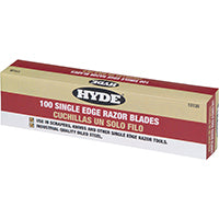 HYDE 13135 Razor Blade, Single-Edge Blade, Steel Blade