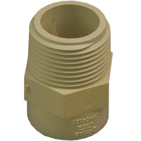 NIBCO T00075C Pipe Adapter, 1 in, Slip x MIP, CPVC