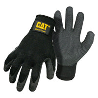 Cat CAT017400M String Knit Gloves with Diesel Power Logo, Men's, M, Wing Thumb, Cotton/Poly, Black