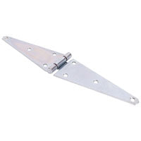 ProSource HSH-Z08-013L Strap Hinge, 2.8 mm Thick Leaf, Steel, 180 Range of Motion, Screw Mount Mounting