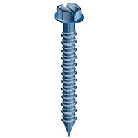 SCREW CONCRET BLUE 1/4X2-1/4IN