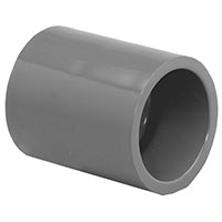 LASCO 829015BC Pipe Coupling, 1-1/2 in, Slip, PVC, SCH 80 Schedule