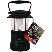 Dorcy 41-3103 Camping Lantern, D Battery, LED Lamp, 200 Lumens Lumens, Green