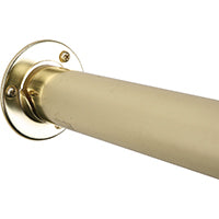 John Sterling Closet-Pro BC-0039-3 Closet Pole Socket, Steel, Brass