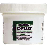 RECTORSEAL C-Flux Series 74026 Soft Soldering Flux, 3 oz Carton, Paste, Gray