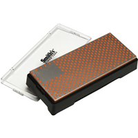 Smith's DBSF Sharpening Stone, 750 Grit, Fine, Monocrystalline Diamond Abrasive, Orange