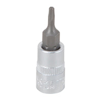 Vulcan 55050025SD Star Bit Socket, T8 Tip, Chrome