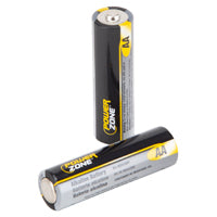 PowerZone LR6-8P-DB Battery, 1.5 V Battery, AA Battery, Alkaline, Manganese Dioxide, Potassium Hydroxide and Zinc