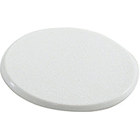 DOORSTOP WALL ROUND WHITE 5 IN